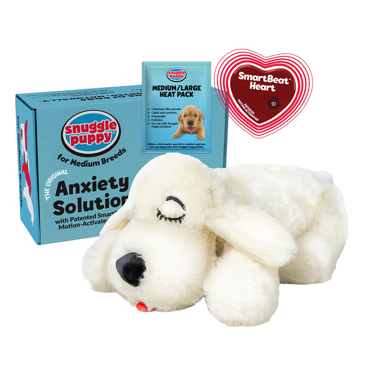 Snuggle Puppy® - Medium / Cream