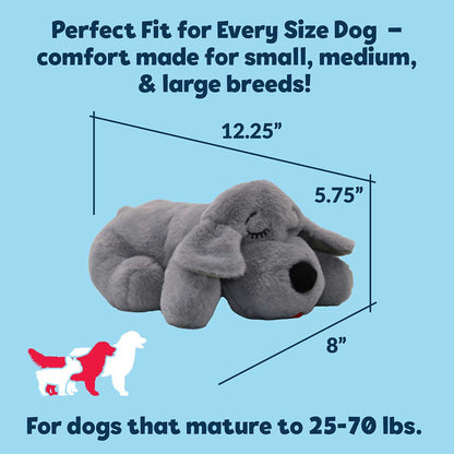 Snuggle Puppy® - Medium / Gray