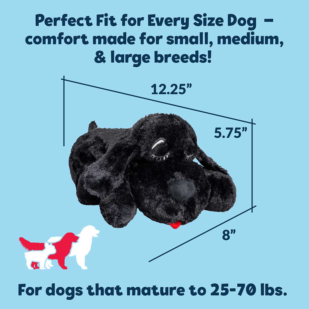 Snuggle Puppy® - Medium / Black