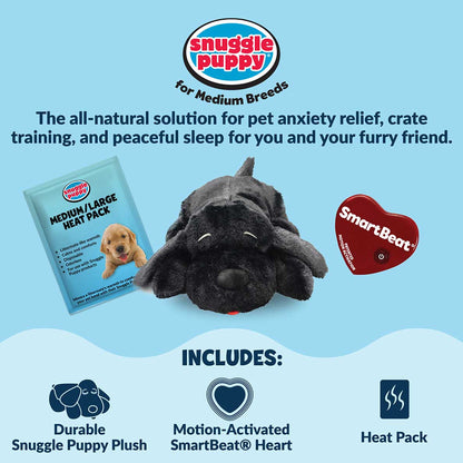 Snuggle Puppy® - Medium / Black