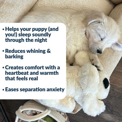 Snuggle Puppy® - Medium / Cream
