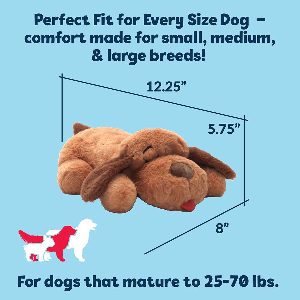 Snuggle Puppy® - Medium / Biscuit