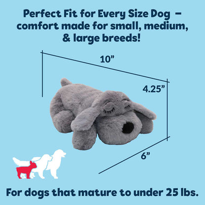 Snuggle Puppy® - Small / Gray