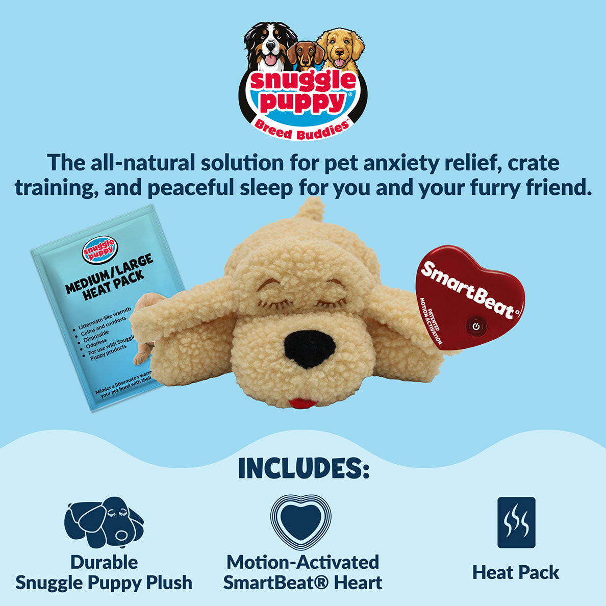 Snuggle Puppy® - Medium / Doodle