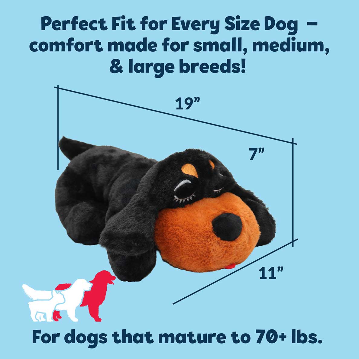 Snuggle Puppy® - Large / Rottie