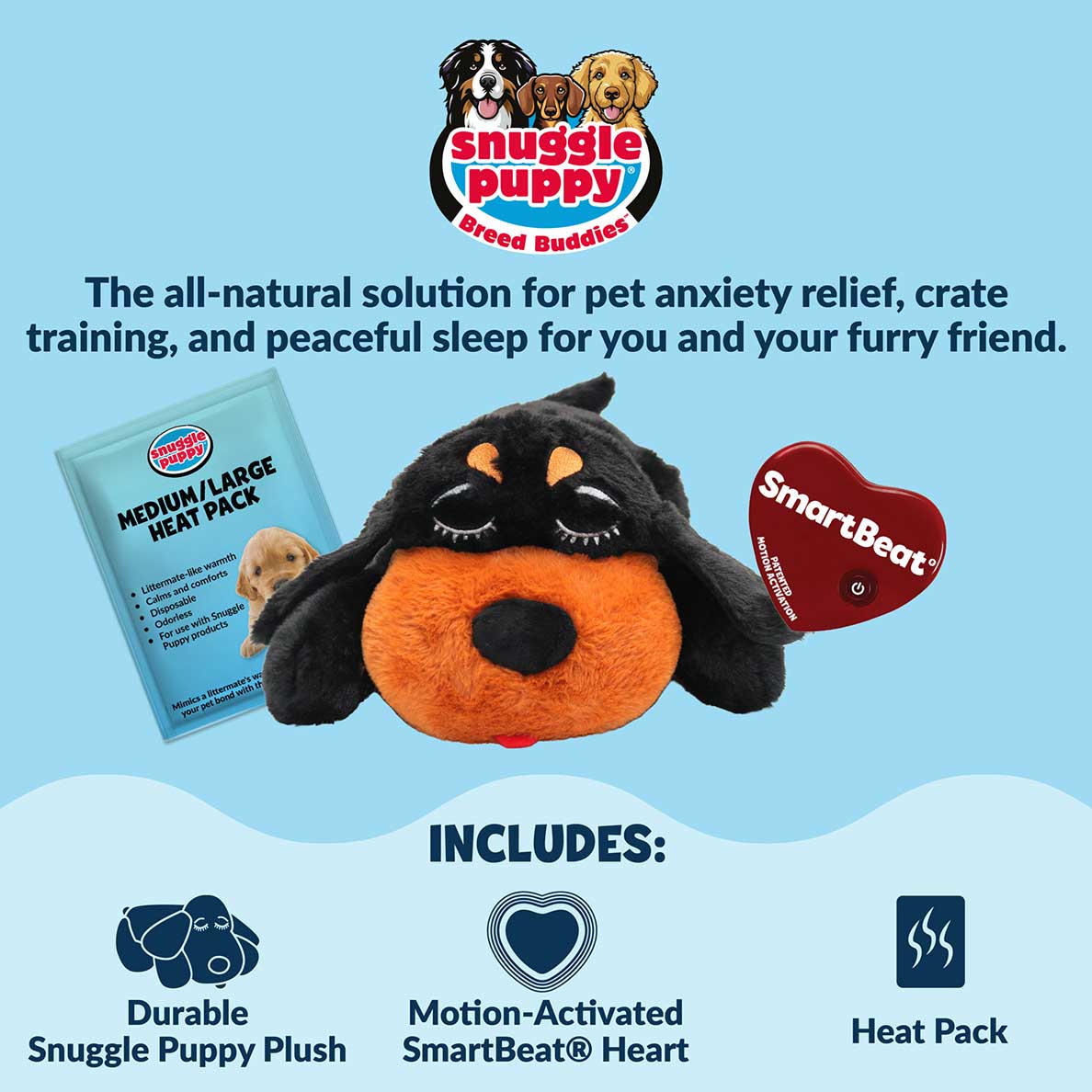 Snuggle Puppy® - Large / Rottie