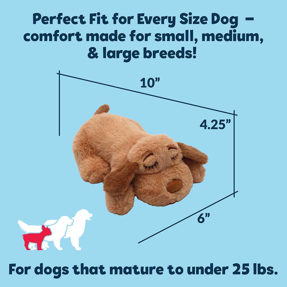 Snuggle Puppy® - Small / Biscuit