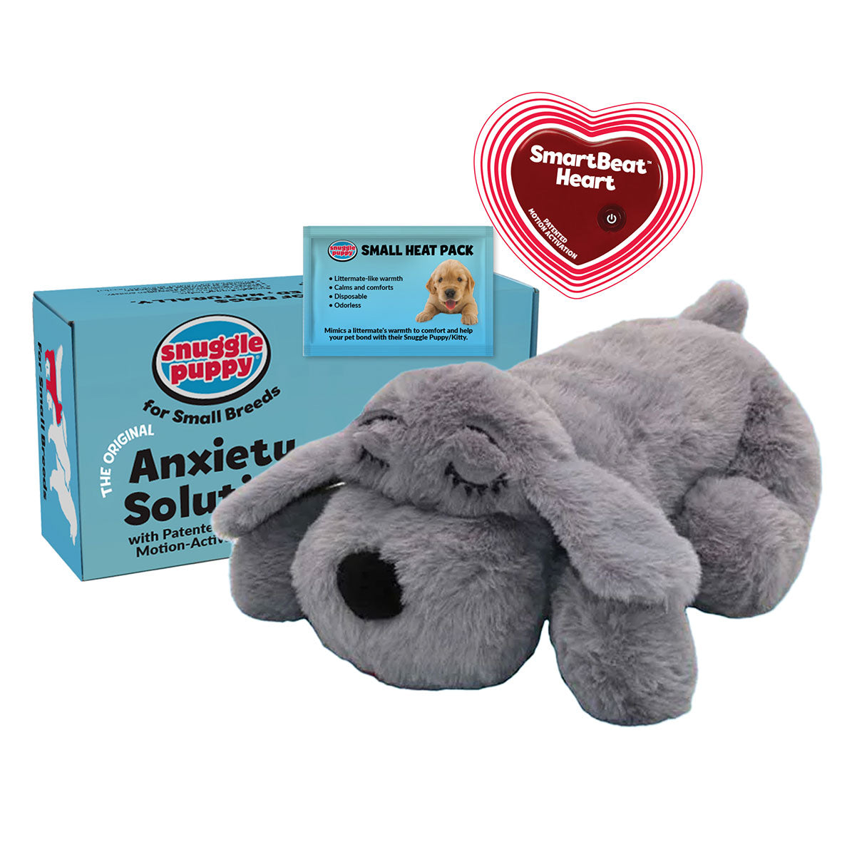 Snuggle Puppy® - Small / Gray