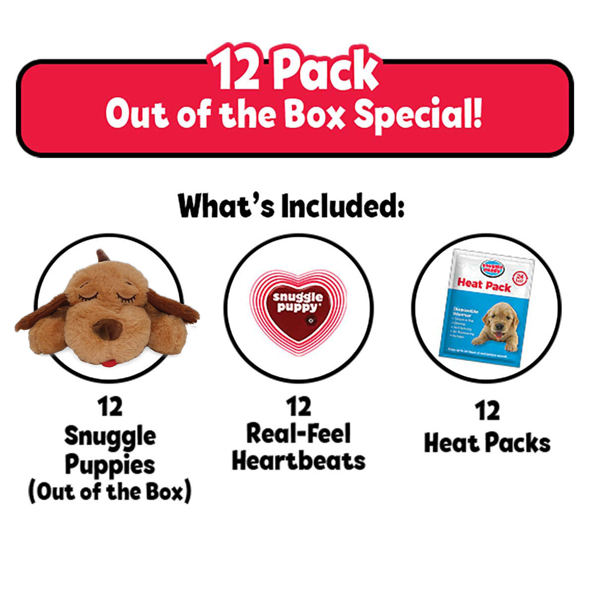 Snuggle Puppy® Out-of-Box Special, Medium Biscuit